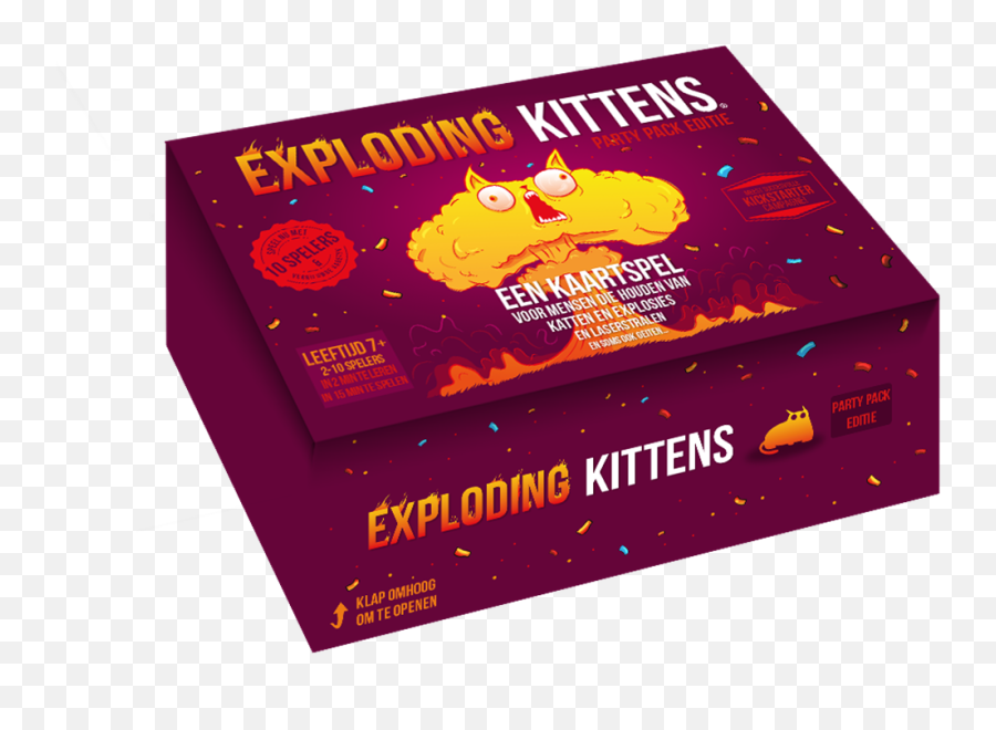 Exploding Kittens Party Pack Nl Emoji,Exploding Kittens Logo