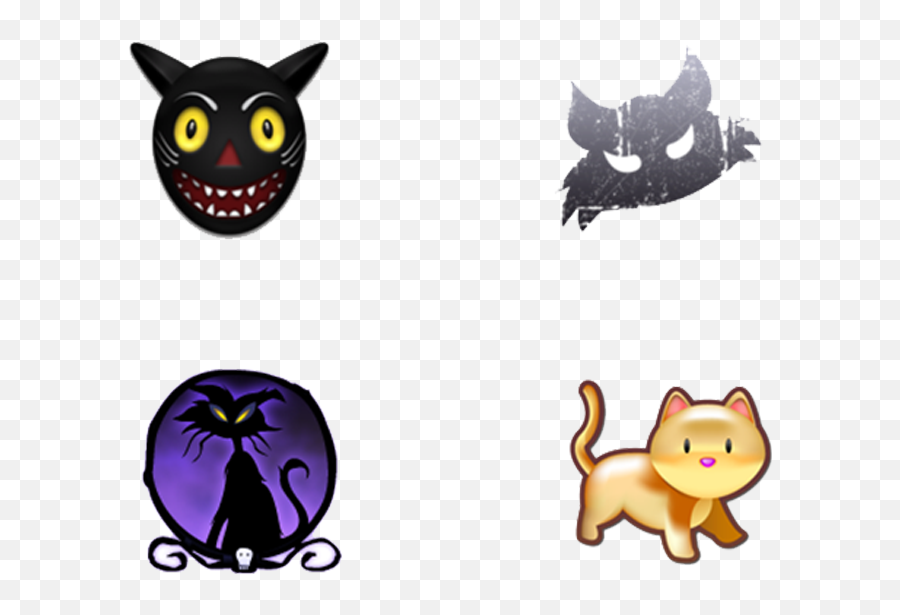 Download Hd Cute Animal Icon - Cat Icon Transparent Png Emoji,Cat Icon Png