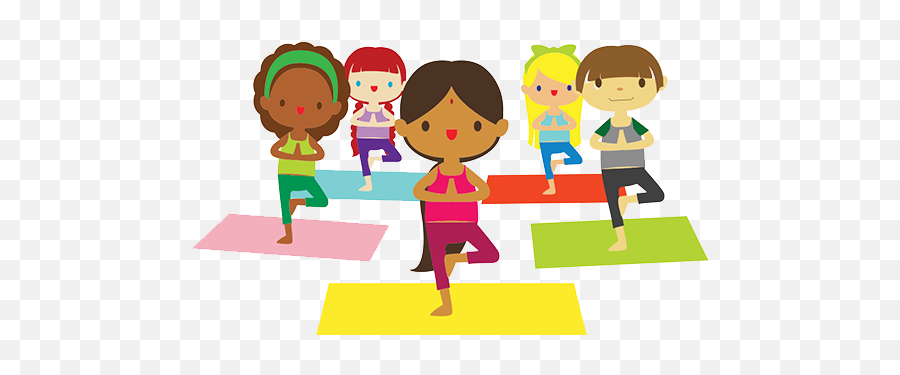 Welcome To Yoga Mindfulness With - Yoga Class Cartoon Png Emoji,Kids Clipart