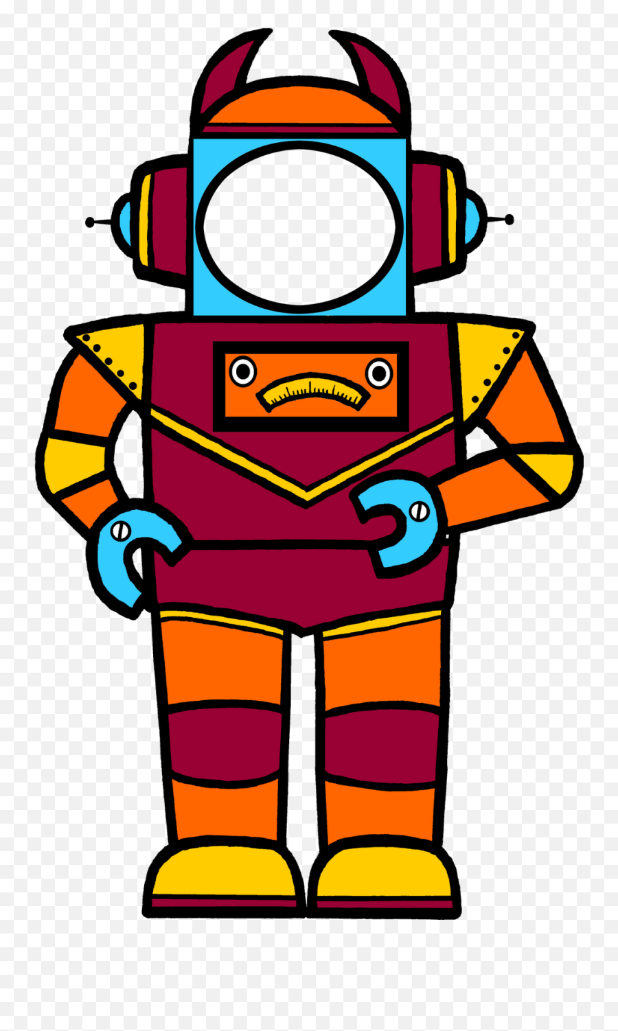Stem Clipart Robotic - Robot Theme Clipart Emoji,Robot Clipart