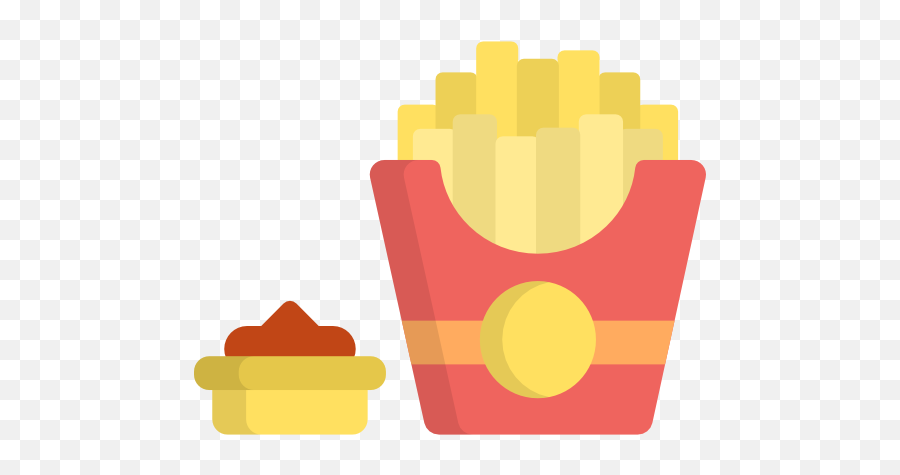 French Fries Free Icon - French Fries 512x512 Png Language Emoji,French Fries Clipart