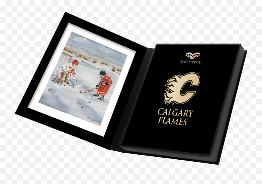 Flames Legacy Book - Calgary Flames Legacy Book Emoji,Calgary Flames Logo