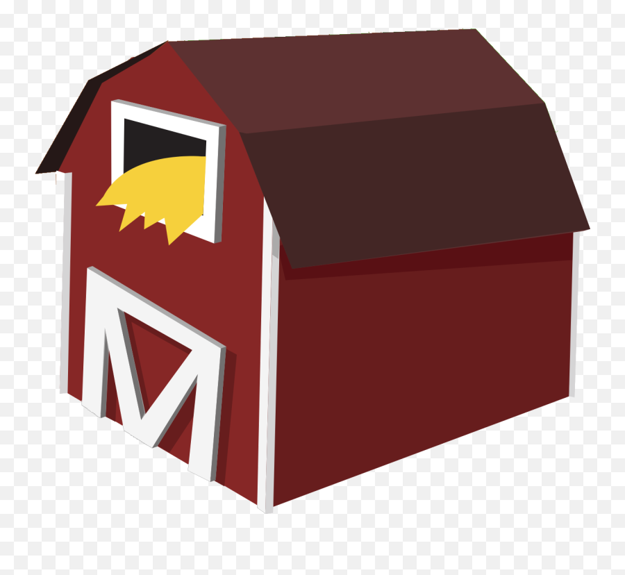 Farm Barn Clip Art - Barn Transparent Png Png Download Barn Transparent Farm Clipart Emoji,Farm Clipart