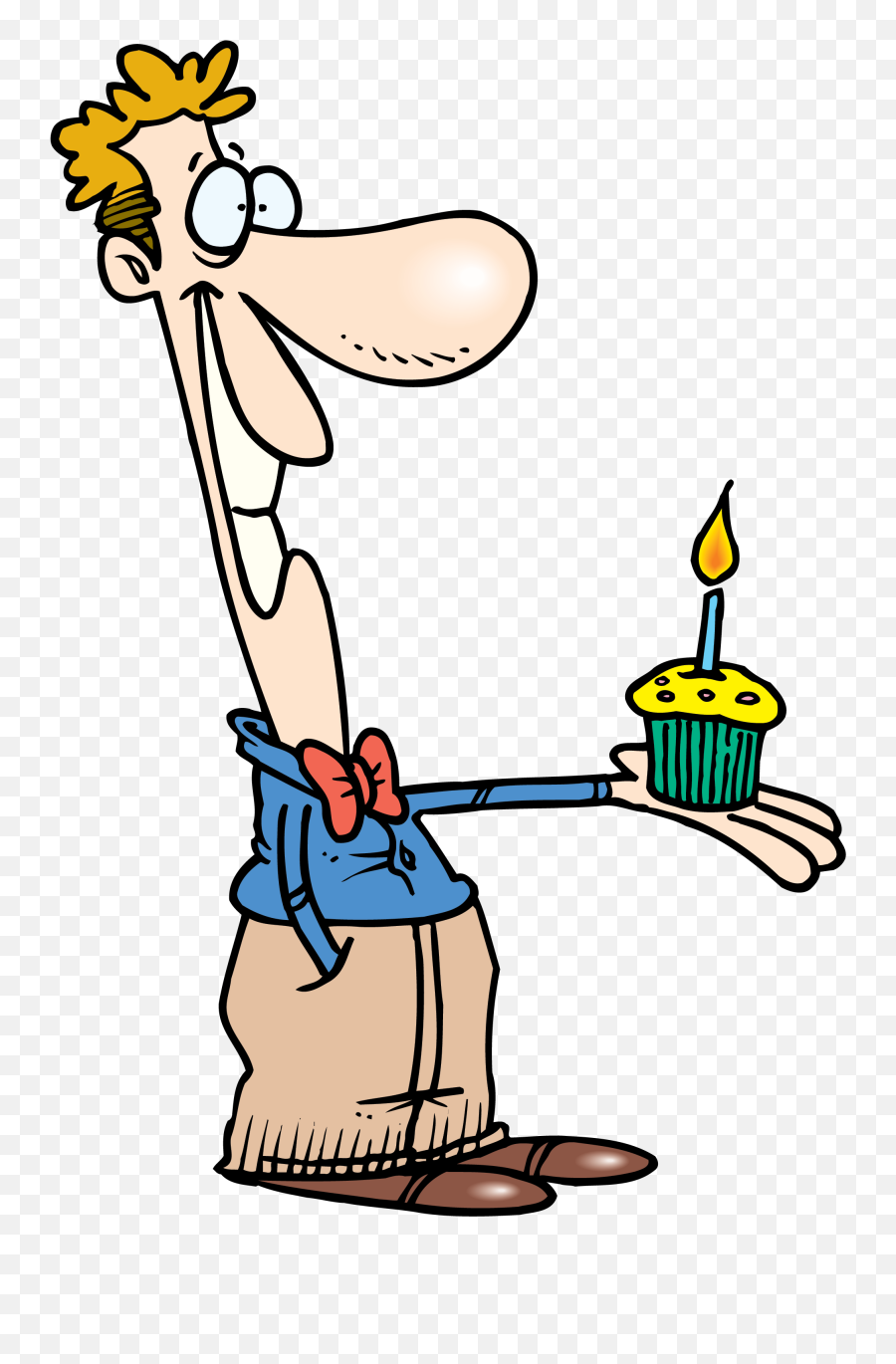 Download Hd Clip Stock Happy Birthday - Clipart Happy Cartoon Happy Birthday Images For Men Emoji,Birthday Clipart