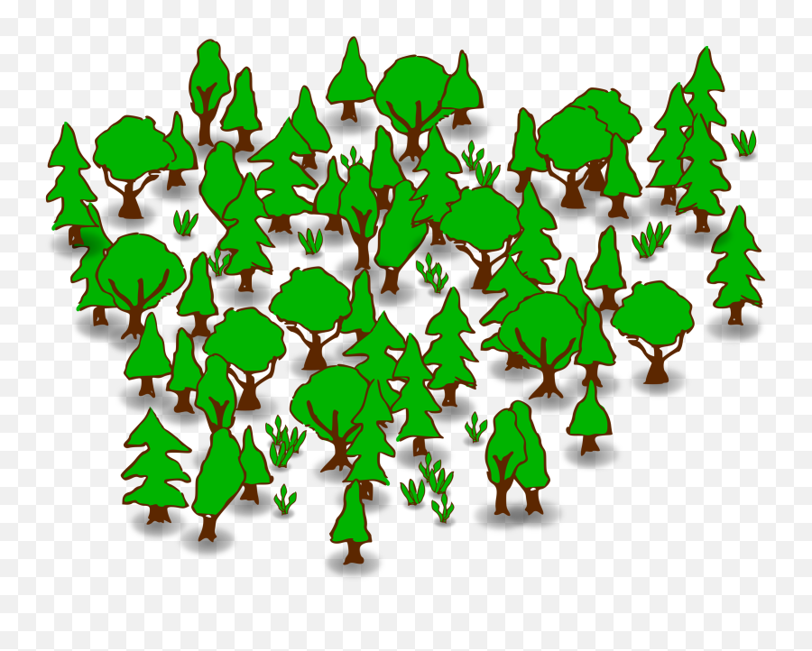 Forest Clipart Transparent Png Image - Forests Clip Art Emoji,Forest Clipart