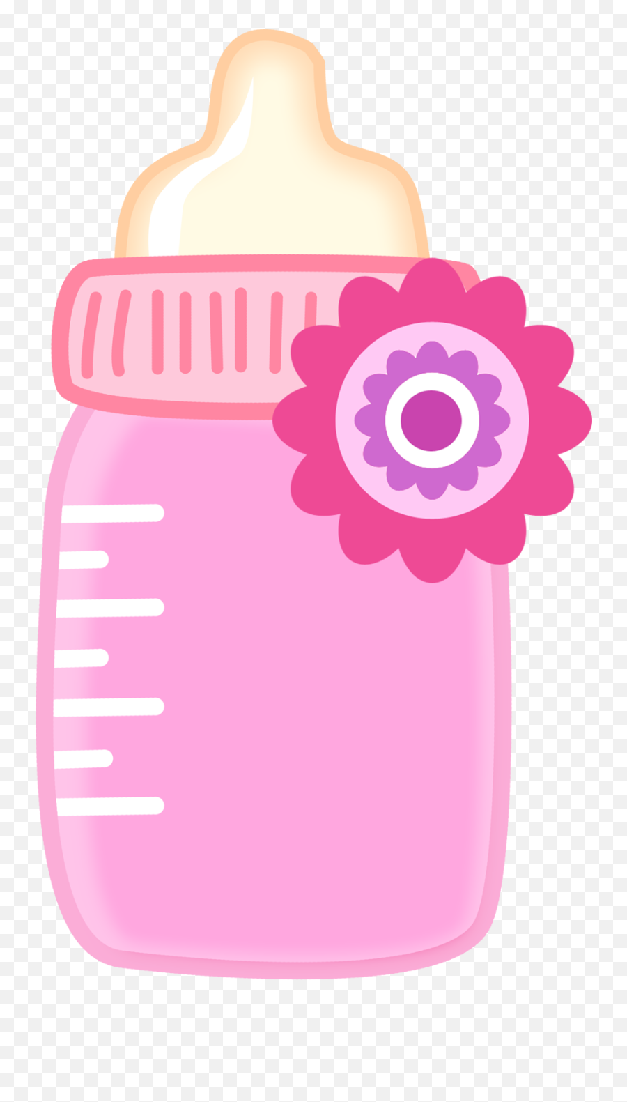 Baby Girl Clipart Png - Baby Girl Milk Bottle Clipart Emoji,Baby Bottle Clipart