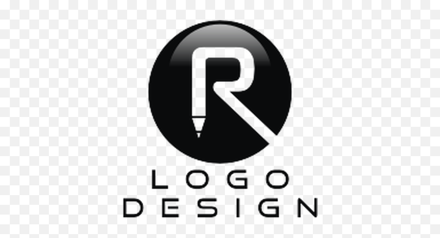 R Logo Design - Dot Emoji,R Logo Design