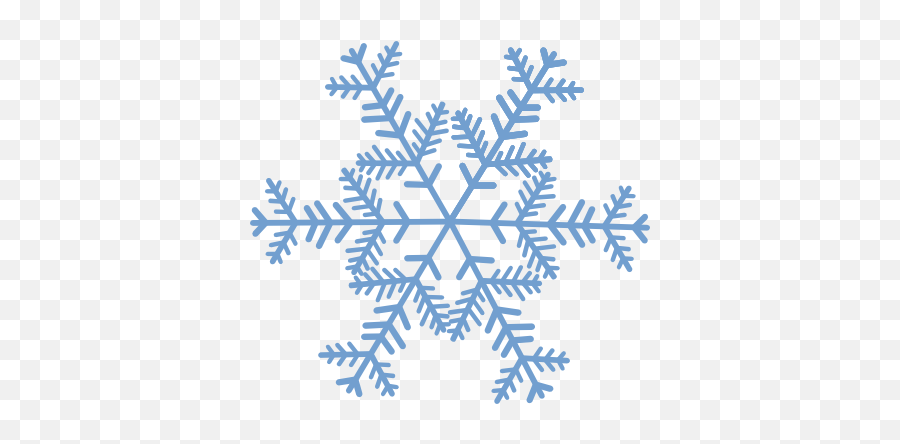 Snowflake Clipart - Transparent Background Snowflake Transparent Emoji,Snowflake Clipart