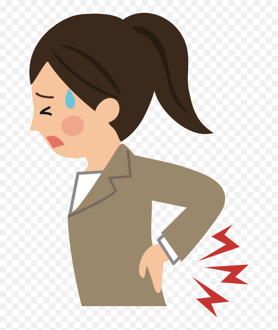 Lower Back Pain Cartoon Transparent Cartoon - Jingfm Back Pain Cartoon Png Emoji,Headache Clipart