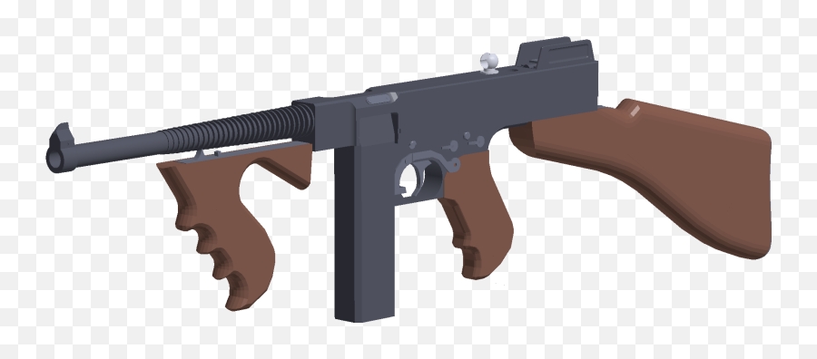 Tommy Gun - Tommy Gun Phantom Forces Emoji,Tommy Gun Png
