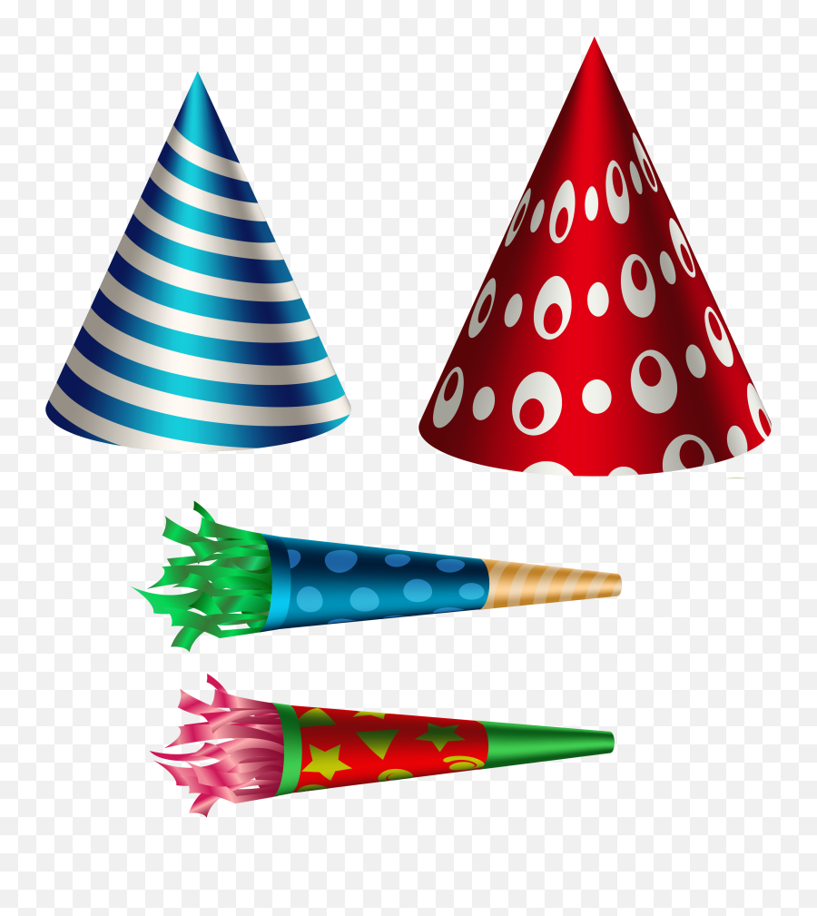 Birthday Party Hat Png - Happy Birthday Png Birthday Clips Birthday Party Set Png Emoji,Birthday Hat Png