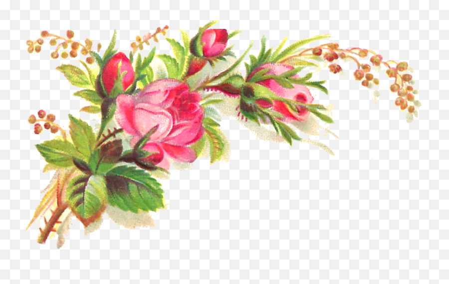 Clipart Flowers Transparent Background - Bouquet Without Background Emoji,Flowers Transparent Background