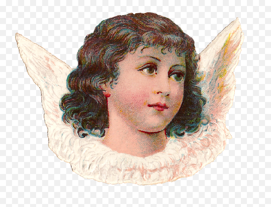Antique Images Free Printable Vintage Angel Artwork - Fairy Emoji,Fairy Wings Clipart