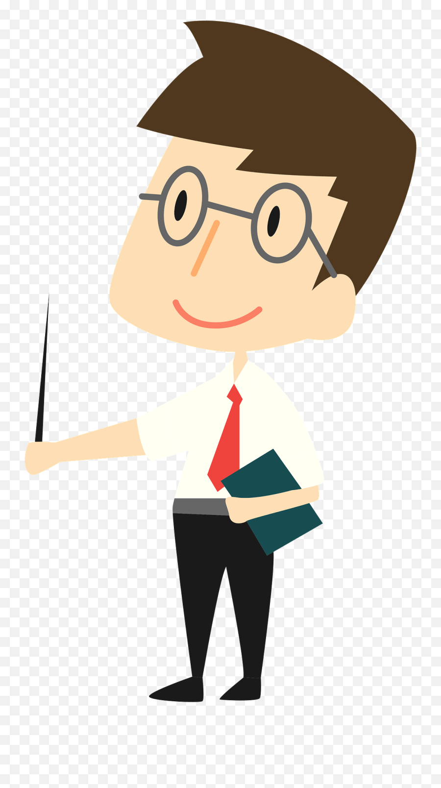Teacher Man Clipart Free Download Transparent Png Creazilla - Teacher Man Clip Art Emoji,Male Clipart
