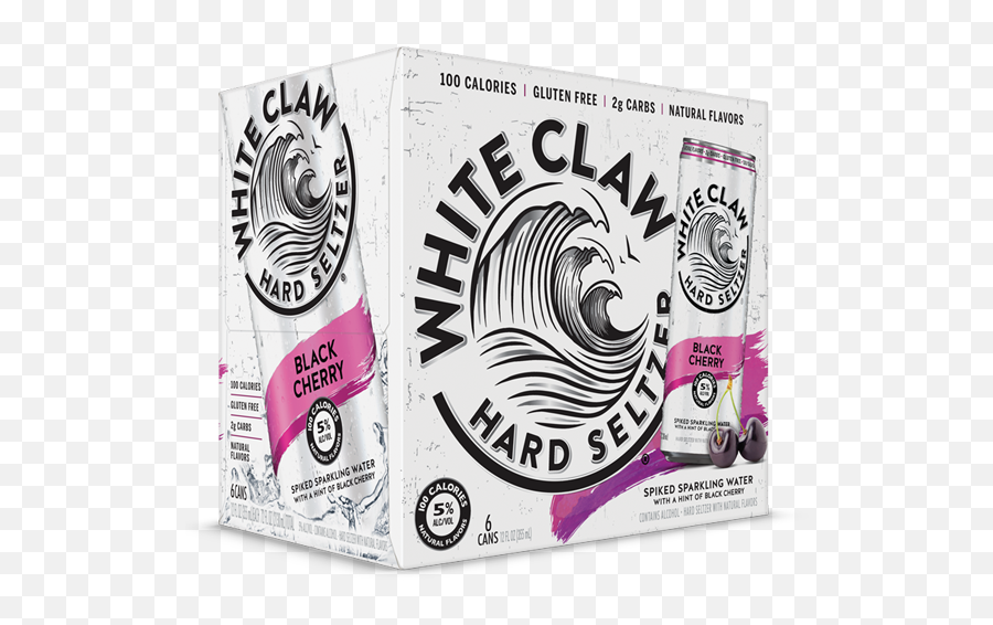 White Claw Black Cherry - Chugget Emoji,White Claw Logo Png