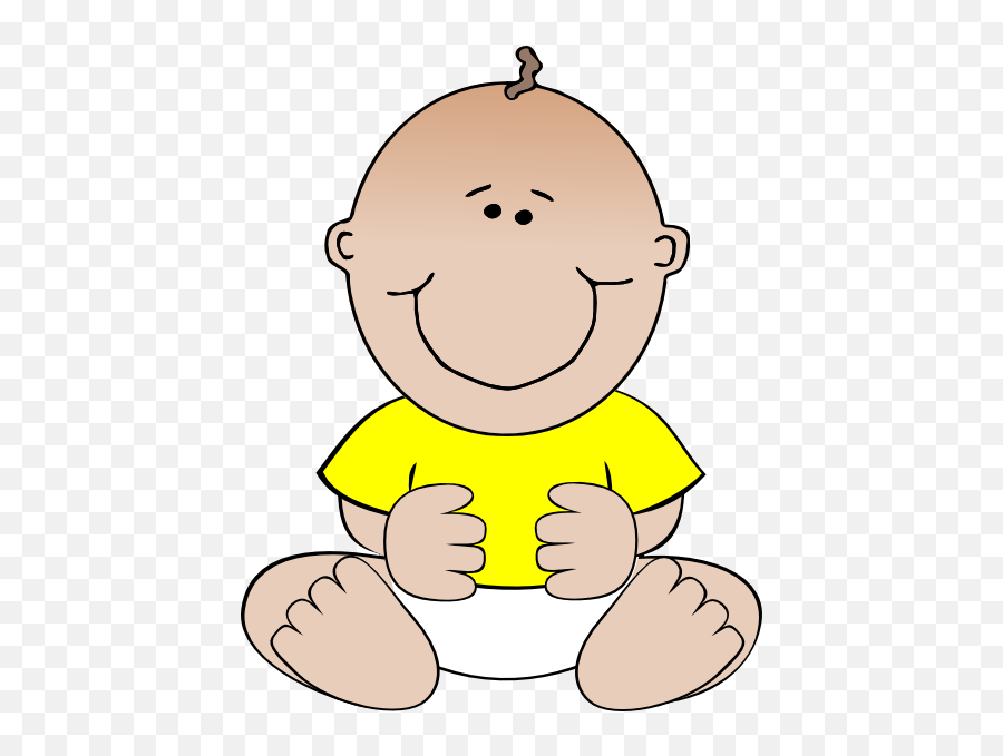 Baby Boy Clip Art - Baby Yellow Clip Art Emoji,Walking Clipart