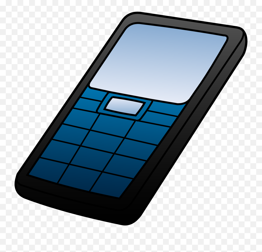 Picture Of A Phone - Cell Phone Transparent Clipart Emoji,Phone Clipart