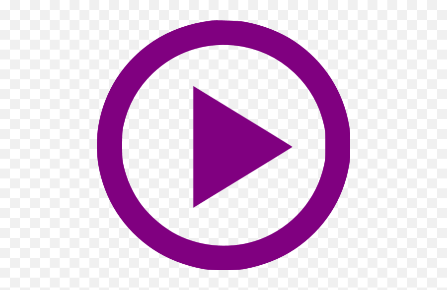 Purple Video Play 3 Icon - Free Purple Video Icons Emoji,Play Video Png