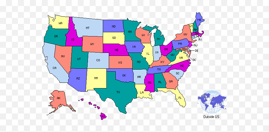 Nasa Procurement Data View - Us Map Emoji,United States Map Transparent