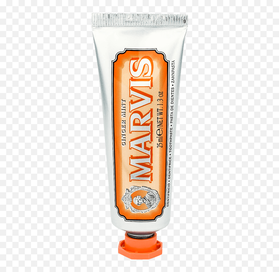Marvis Ginger Mint Toothpaste 25ml Emoji,Toothpaste Png
