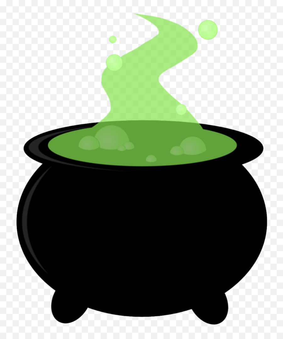 Cauldron Witchcraft Halloween Soup - Illustration Clipart Emoji,Cauldron Clipart Black And White