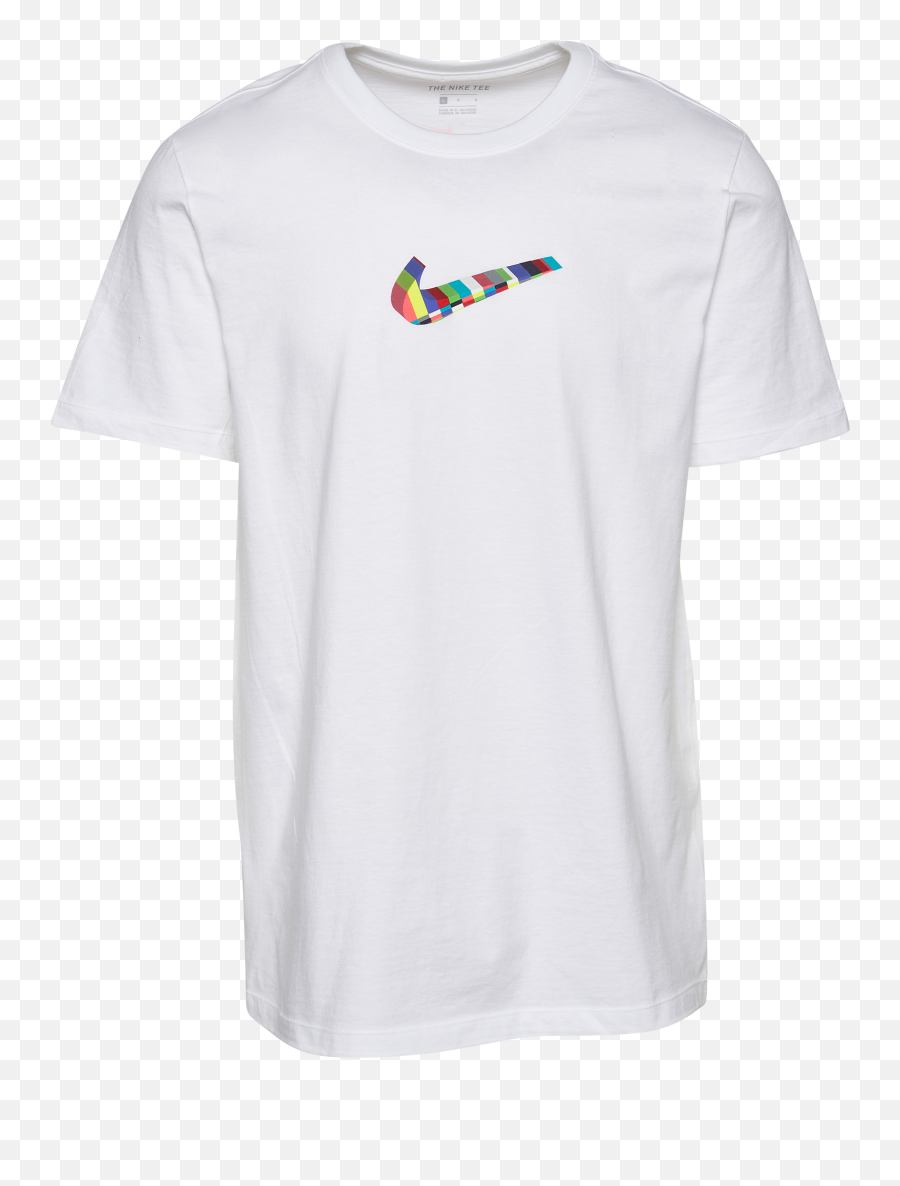 Nike Mens Eoi T - Shirt In Whitemulti Modesens Emoji,Nike Logo Evolution