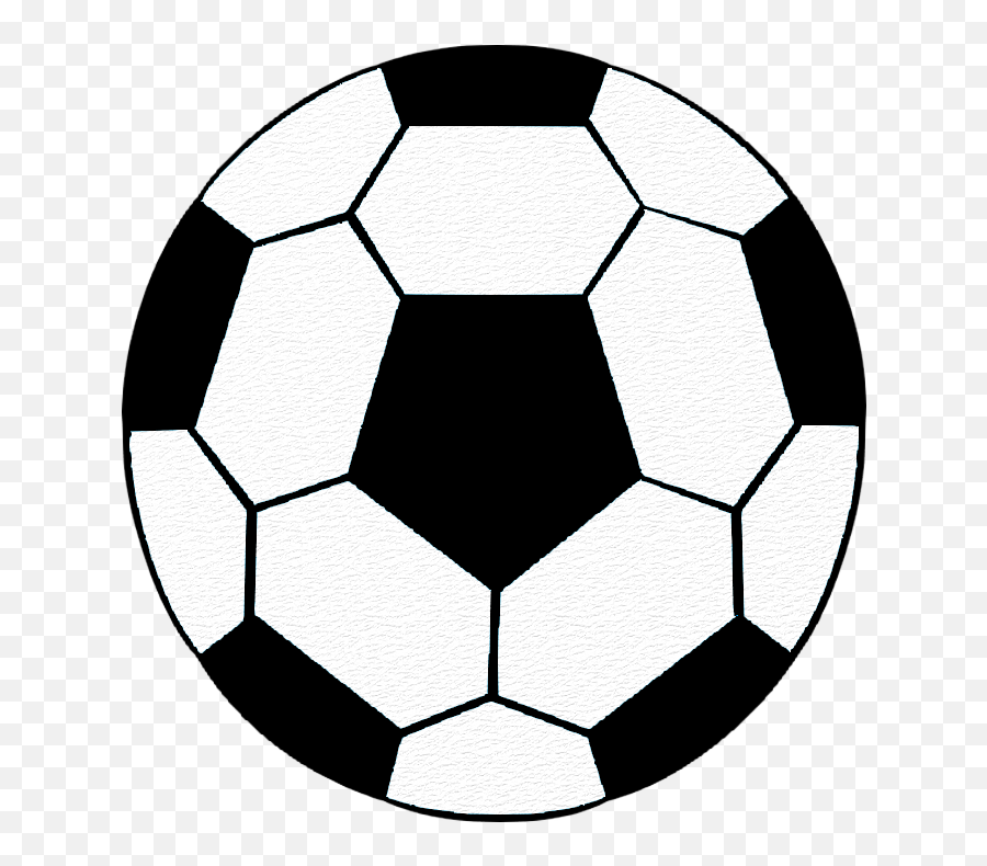 Football Clipart Simple Football Simple Transparent Free - Soccer Ball Clipart Emoji,Soccer Ball Clipart