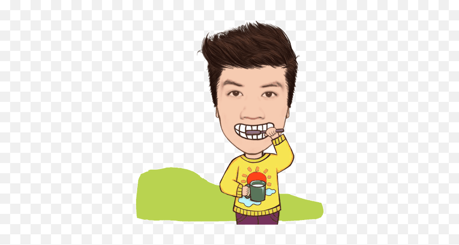 Morning Brushing Teeth Gif - Morning Brushingteeth Nguyenhoangmario Discover U0026 Share Gifs Brushing Teeth In The Morning Gifs Cartoon Emoji,Brushing Teeth Clipart