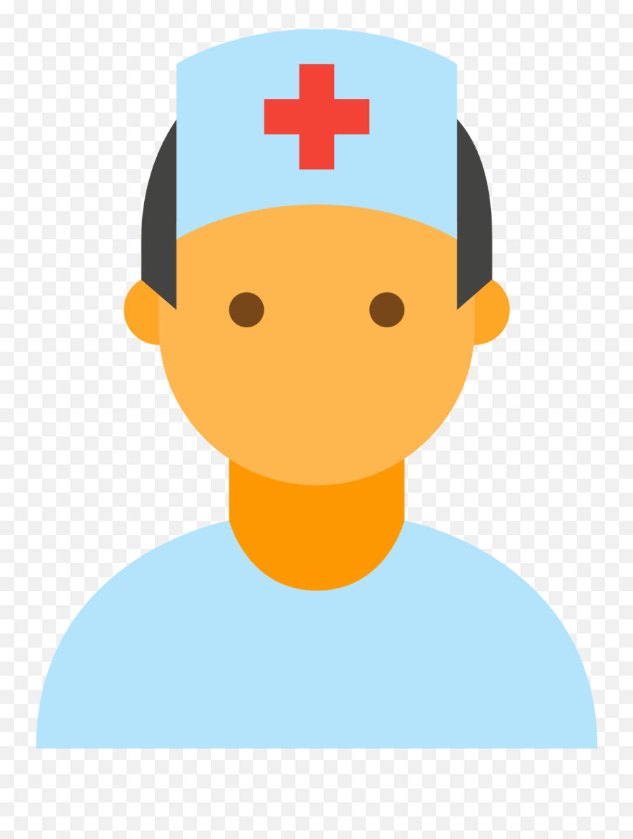 Nurse Clipart Staff Nurse - Icon Doctor Png Transparent Male Nurse Icon Png Emoji,Nurse Clipart