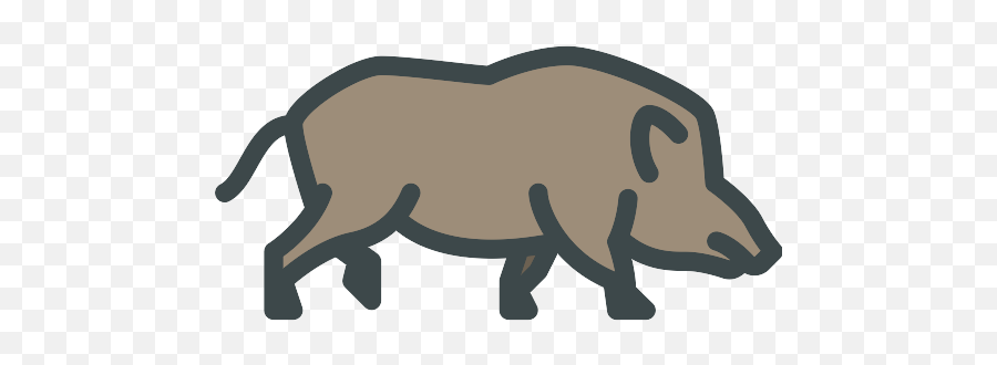 Download Full Size Of Boar Brown Logo Png Png Play - Icon Wild Pig Png Emoji,Brown Logo