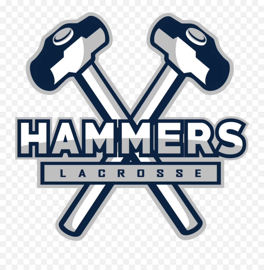 Hammers Lax - Sledgehammer Emoji,Lacrosse Logo