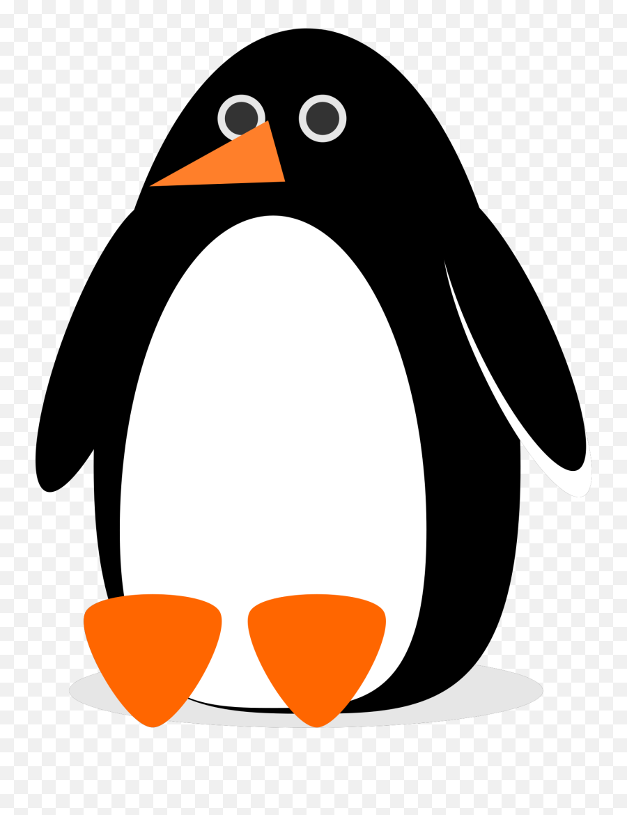 Emperor Penguin Clipart Transparent - Minimalist Penguin Png Emoji,Penguin Clipart
