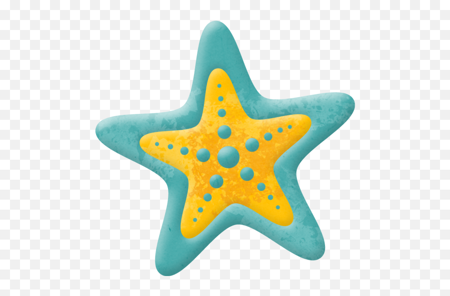 Ljd Wos Starfish Blue - Starfish Clipart 521x512 Png Clip Art Emoji,Starfish Clipart