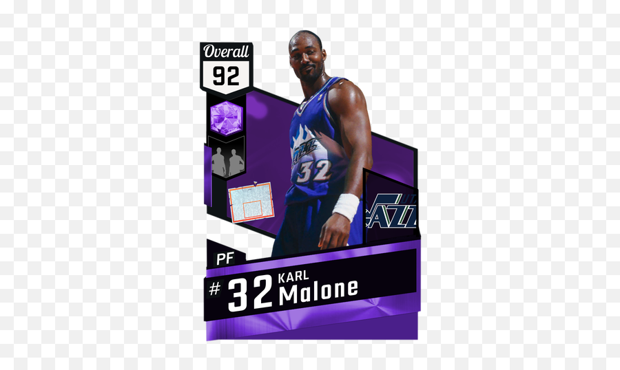 Post Malone - User Review For Karl Malone 2kmtcentral Christian Wood Nba 2k18 Emoji,Post Malone Png