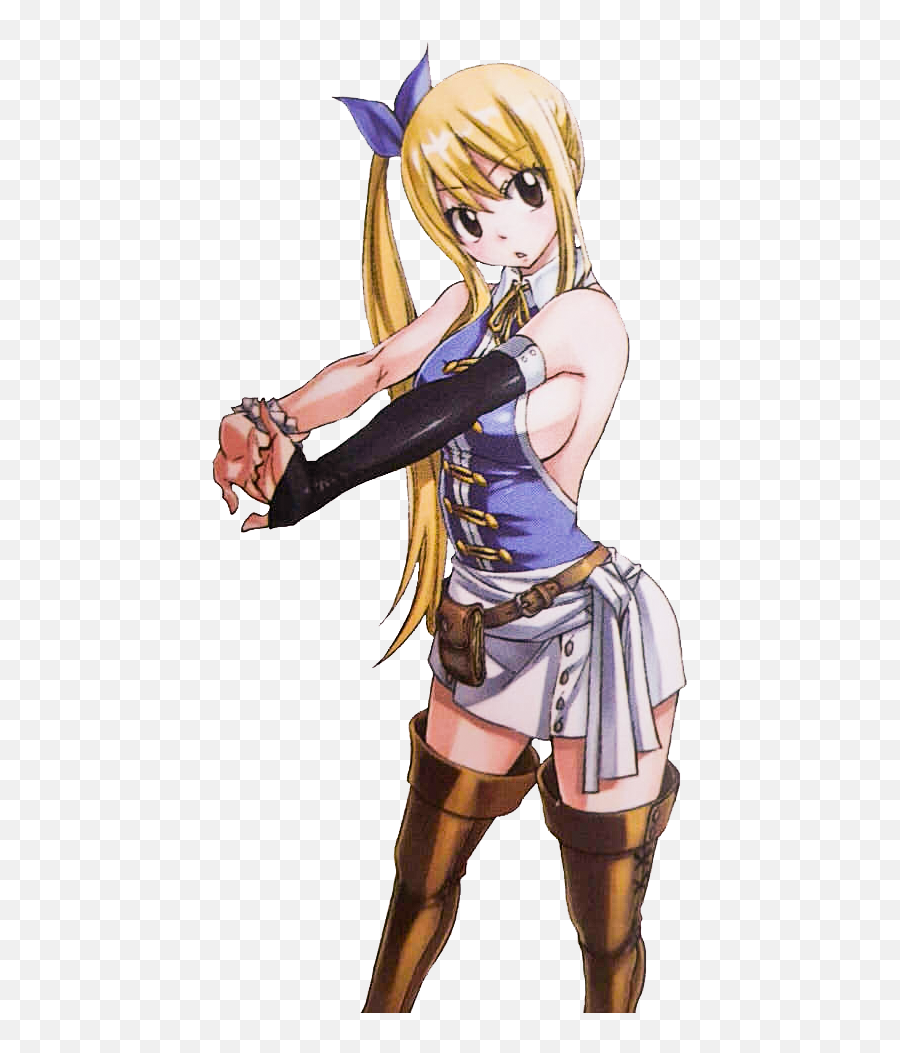 Lucy Heartfilia Poses Transparent Png - Lucy Fairy Tail Emoji,Lucy Heartfilia Png