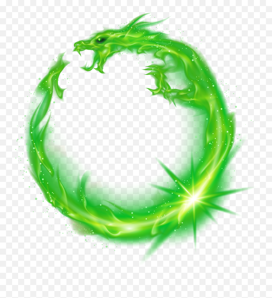 Flame Green Circle - Green Flame Circle Png Emoji,Green Flames Png