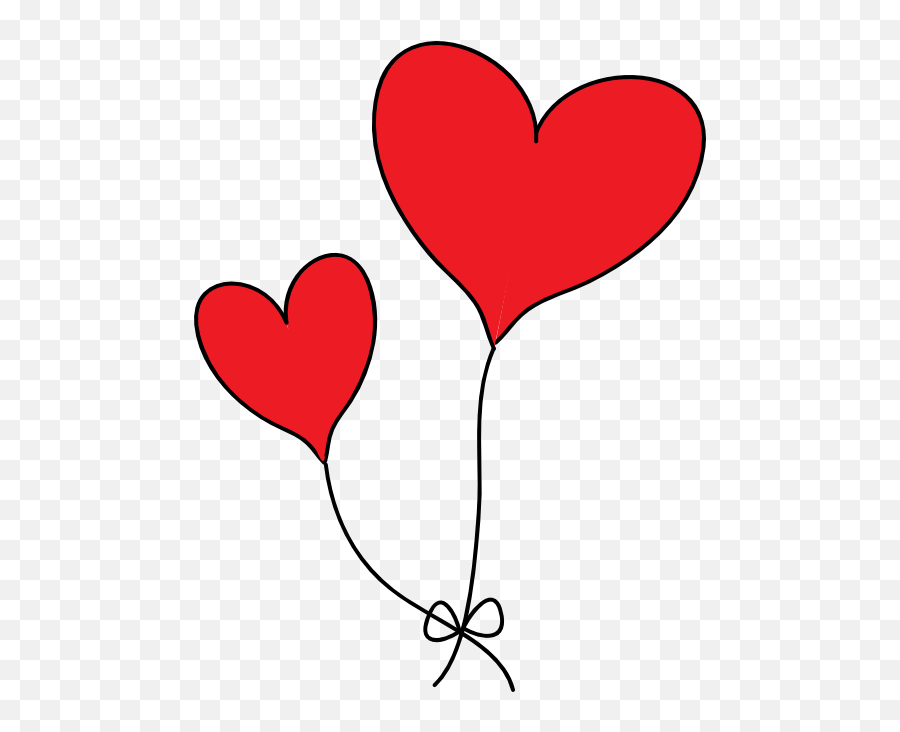 Hearts Clipart Balloon Hearts Balloon - Clipart Love Heart Balloons Emoji,Heart Clipart
