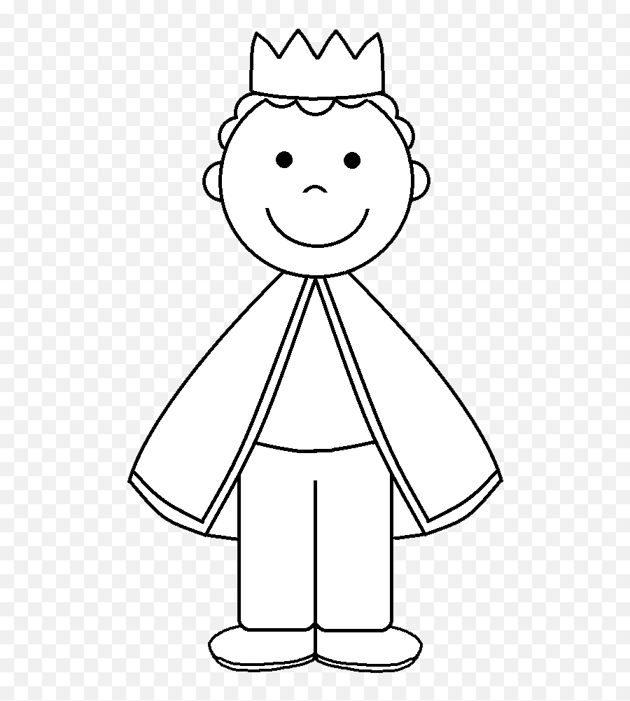 King Clipart Black And White 75461 - King Clipart Black And White Transparent Emoji,King Clipart