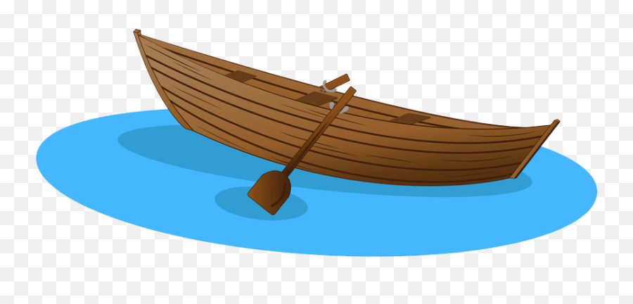 Wooden Boat Floating Png Transparent - Clipart World Emoji,Boats Png