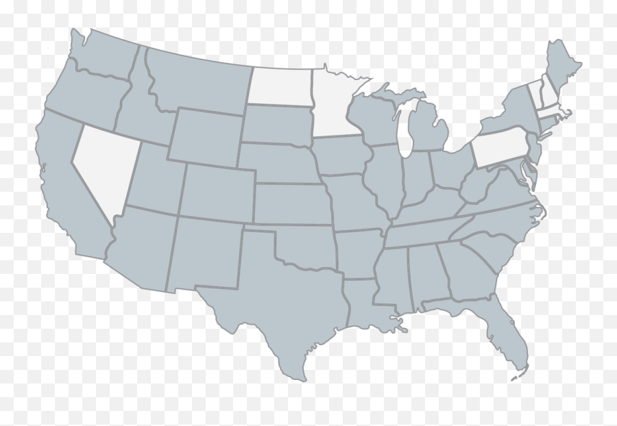 Blank Map Of United States Png Images Transparent Background Emoji,United States Map Transparent