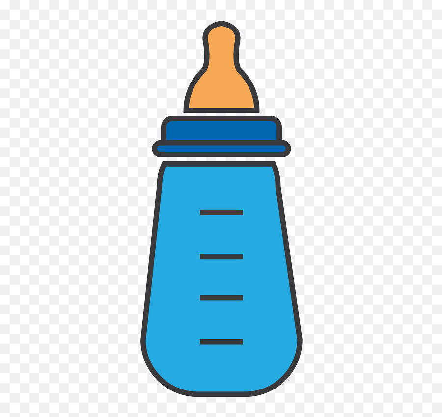 Baby Bottle Clipart - Clipartworld Emoji,Baby Bottle Clipart Black And White