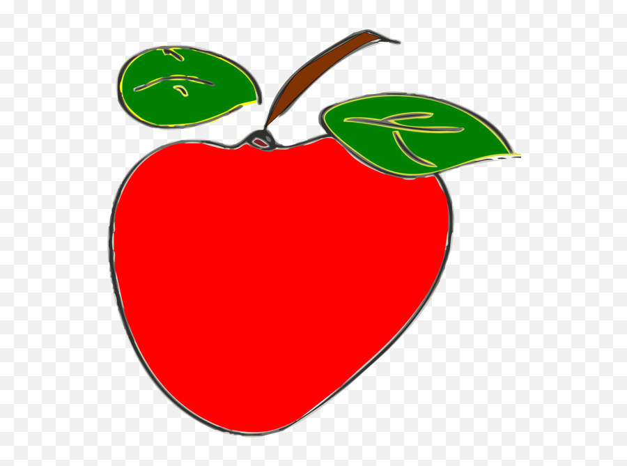 Heartleafapple Png Clipart - Royalty Free Svg Png Emoji,Apple Heart Clipart