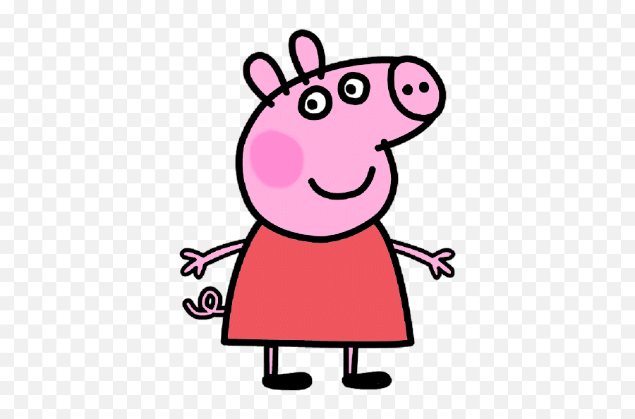 Free Pig Clipart The Cliparts - Clip Art Peppa Pig Emoji,Pig Clipart