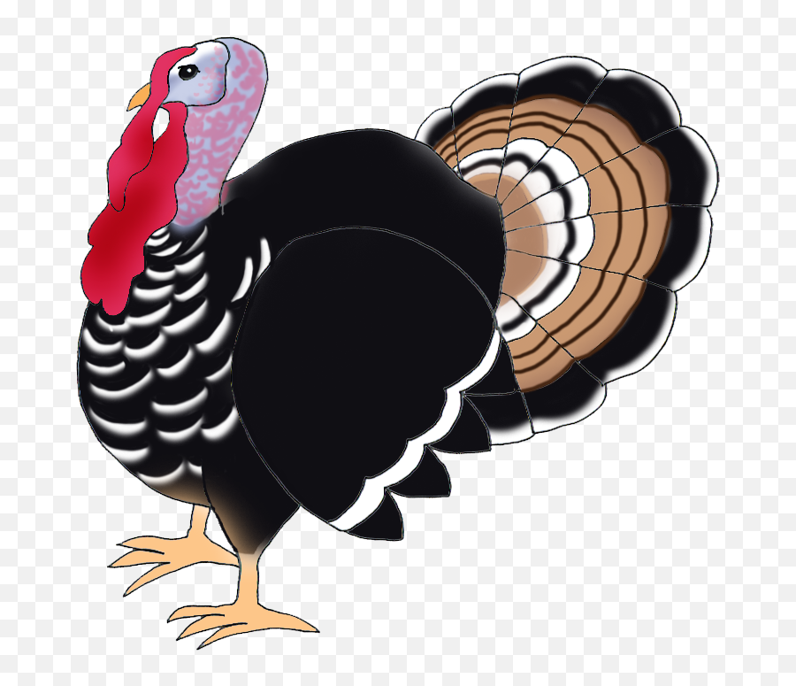 Download Happy Thanksgiving Clipart Png Free Stock - Turkey Wild Turkey Emoji,Happy Thanksgiving Clipart