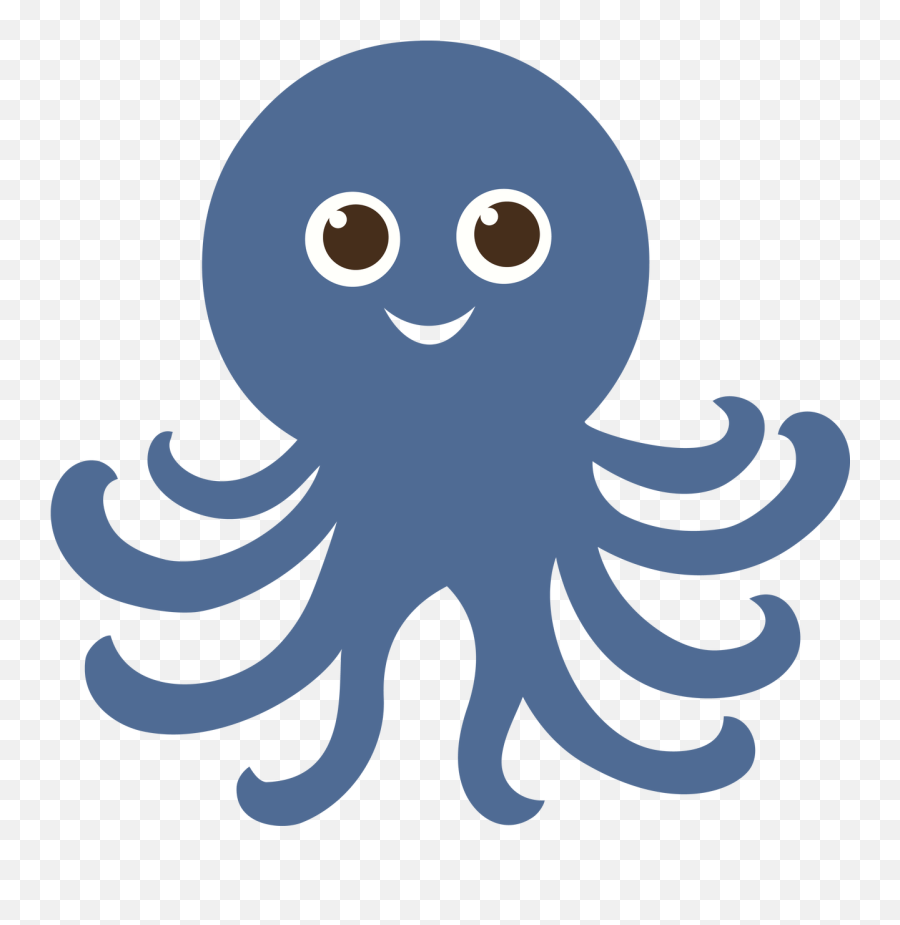 Octopus Clipart - Full Size Clipart 4172550 Pinclipart Octopus Svg Emoji,Octopus Clipart