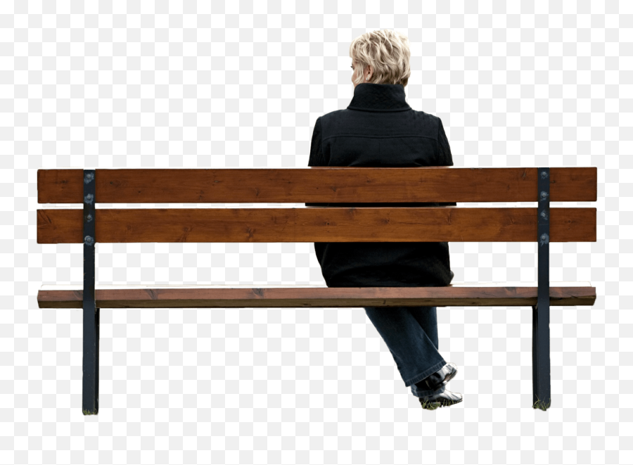 Transparent People Sitting On Bench Png - People Sitting On Bench Png Emoji,People Sitting Png