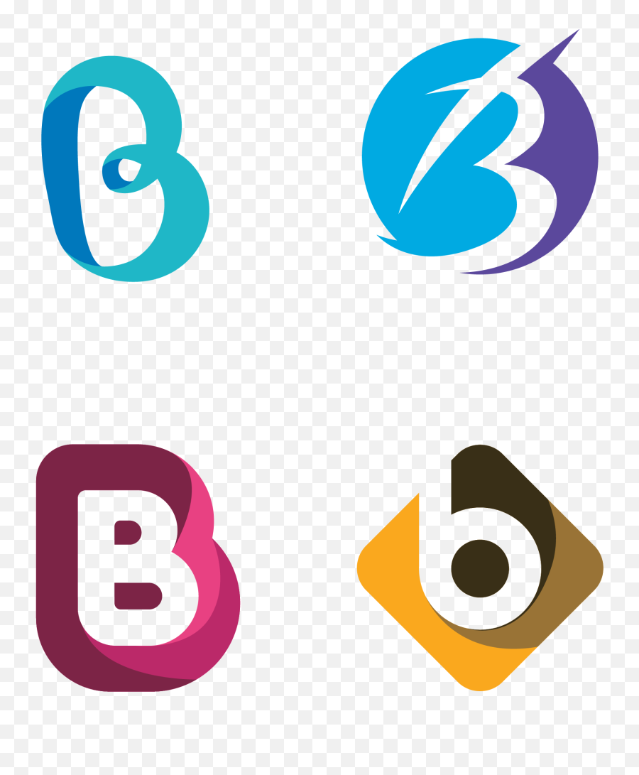 Logo Png Logo Design Letter B Png - B Word Logo Design Emoji,Letter B Png