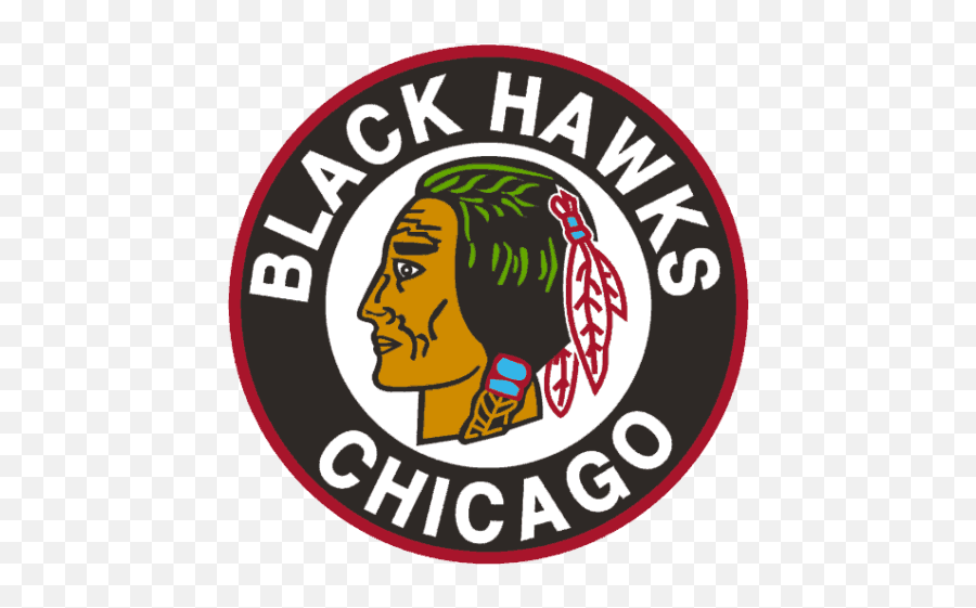Chicago Blackhawks Logo History - Chicago Blackhawks Emoji,Blackhawks Logo