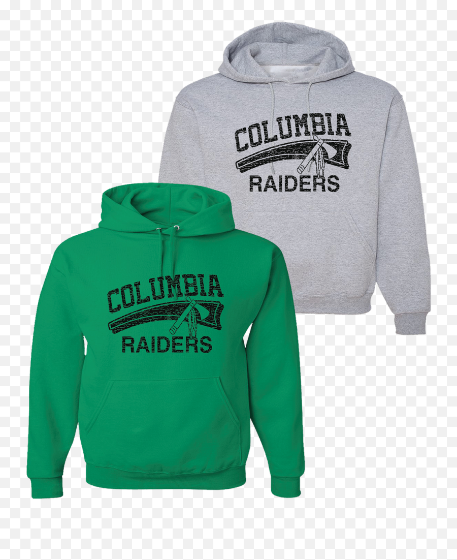 Columbia Raiders Hoodie F185 - Long Sleeve Emoji,Columbia Pictures Logo