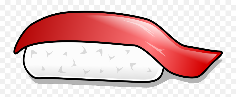 Maguro Sushi Clip Art At Clker - Horizontal Emoji,Sushi Clipart